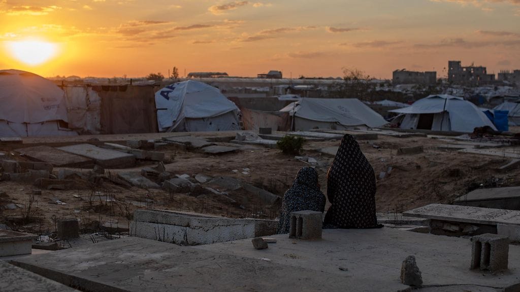 Kuvassa Etelä-Gazaa marraskuun 16. päivä.