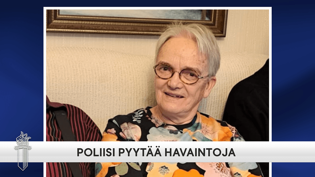 Kuvassa oleva nainen on kateissa Kiilopään alueella.