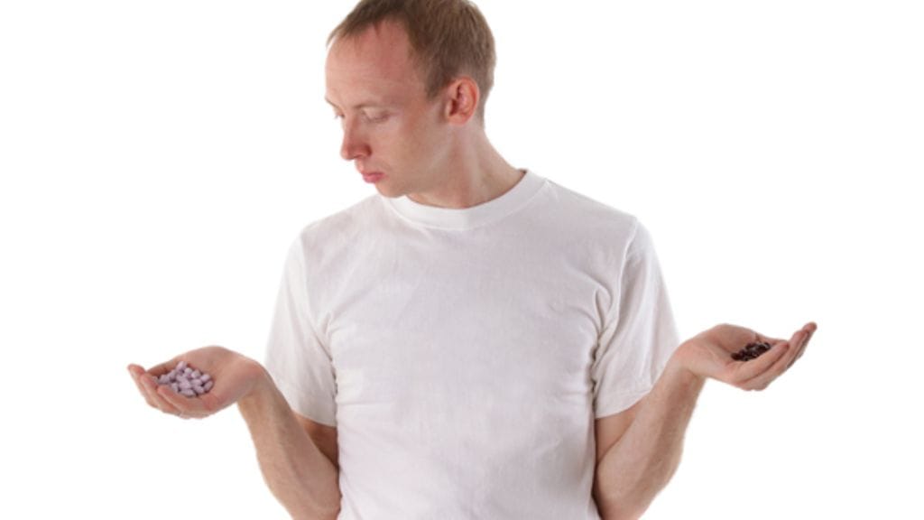 Vaikka Christer ei pysty kokonaan luopumaan lääkkeistä, hän toivoo pystyvänsä vähentämään niitä. Kuvan henkilö ei liity juttuun.