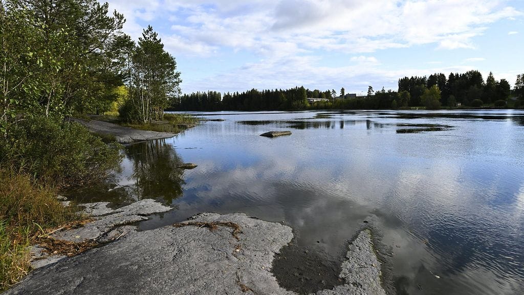 Kuvassa Kymijoki Kouvolan Korialla 19. syyskuuta.