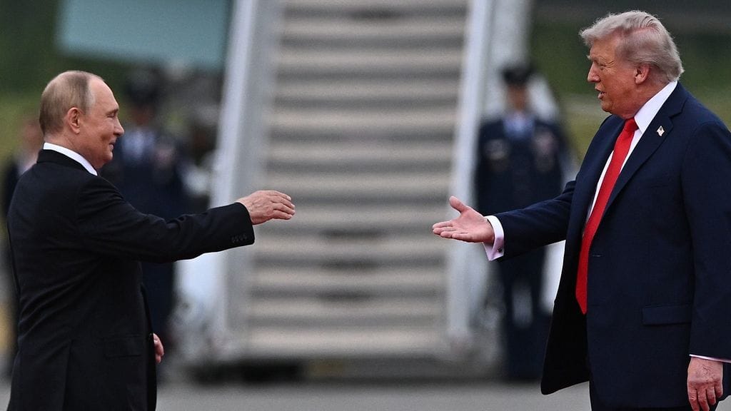 Venäjän ja Yhdysvaltojen presidentit Vladimir Putin ja Donald Trump tapasivat Alaskassa elokuussa.