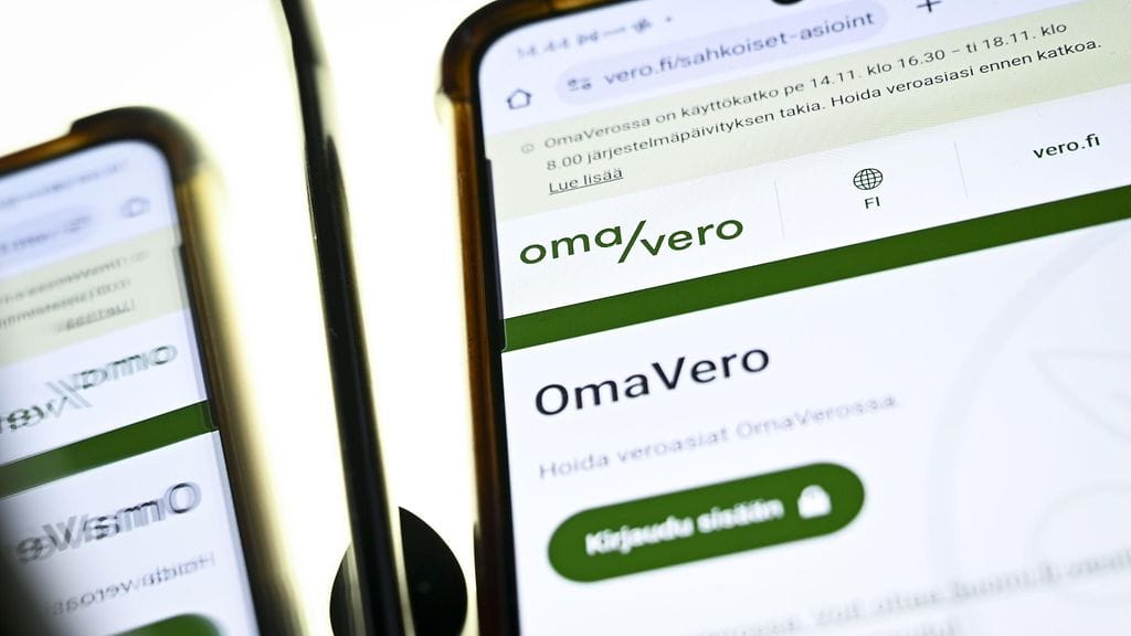 Ensimmäiset verokortit ovat Omaverossa lauantaina ja kaikki viimeistään joulukuun puolessavälissä. Kuvituskuva.