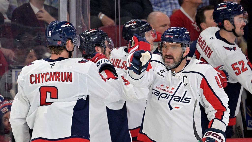 Washington Capitalsin Aleksandr Ovetshkin osui kolmesti Montreal Canadiensia vastaan.