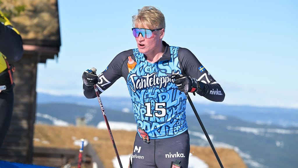 Alvar Myhlback ei sulattanut hylkäystään Jällivaaran sprintissä.
