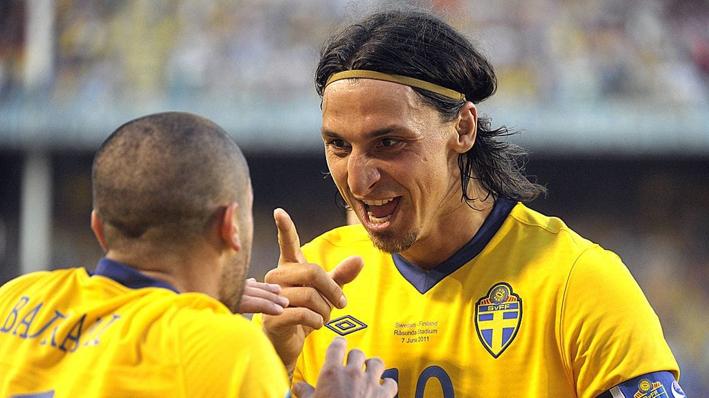 Zlatan Ibrahimovic johtaa joukkonsa Suomea vastaan.