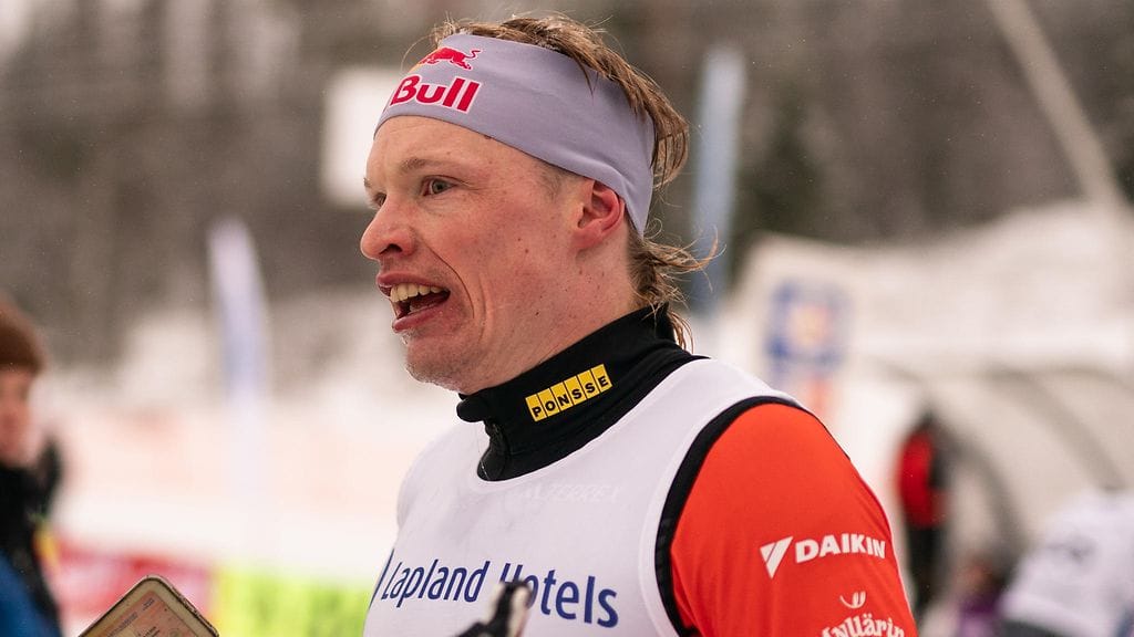 Iivo Niskanen hölläsi lopussa vauhtiaan voiton karattua ulottuvilta.