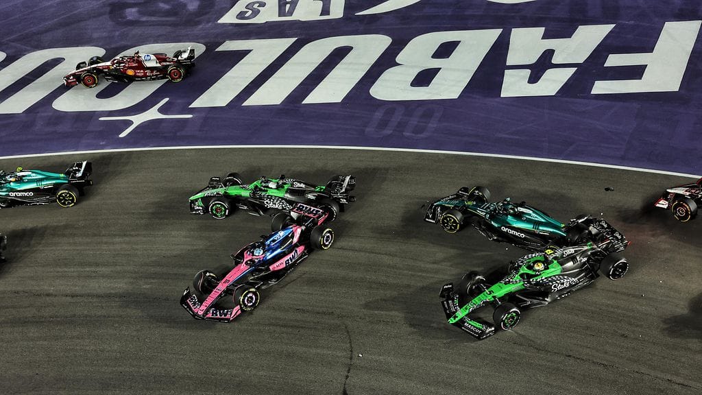 Las Vegasin GP lähtö