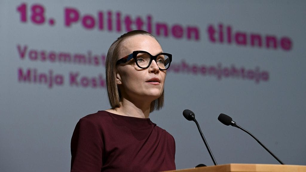 Minja Koskelan mukaan vasemmiston vaihtoehtobudjetti keskittyy menoleikkausten sijaan tulopuolen kohentamiseen.