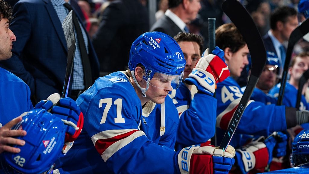 Juuso Pärssisen rooli New York Rangersissa kutistui viime viikkoina.