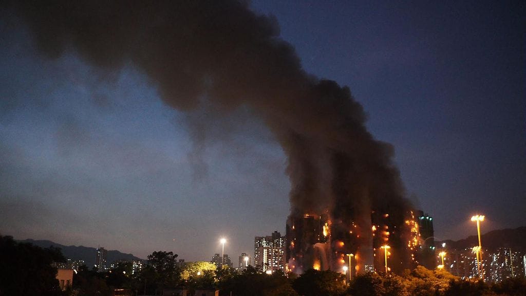 LK Hong Kong tulipalo 26112025