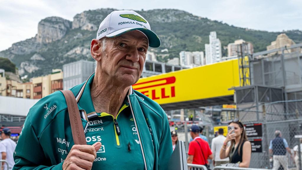 Adrian Newey on työskennellyt jo Aston Martinilla tänä vuonna.