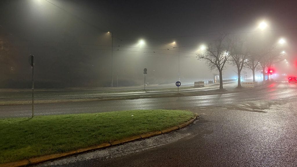 Paksu sumu valtasi pääkaupunkiseudun 1.