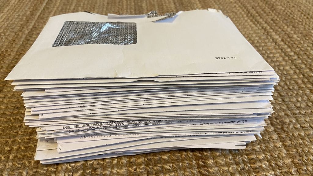 OMA Kirjeet pinossa kaikki