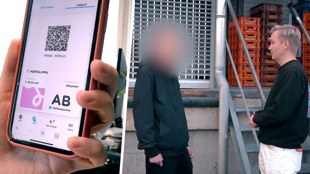 Sumuinen Suomimarket -dokumentissa toimittaja Jere Silfsten tapasi HSL-lippuväärennöksen tehneen henkilön.