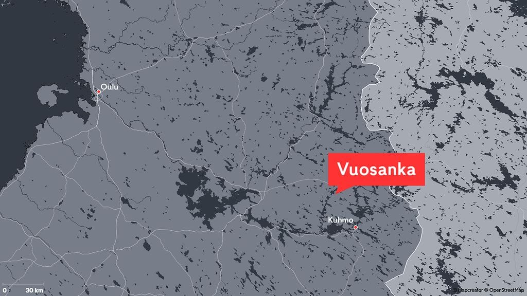 0112, Vuosanka, kartta