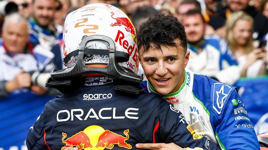 Isack Hadjar saavutti F1-uransa ensimmäisen palkintopallisijan Max Verstappenin voittamassa Hollannin GP:ssä elokuun lopussa.