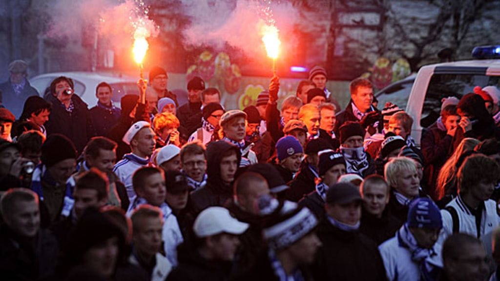 Suomi-faneja, kuva:Lehtikuva/Antti Aimo-Koivisto