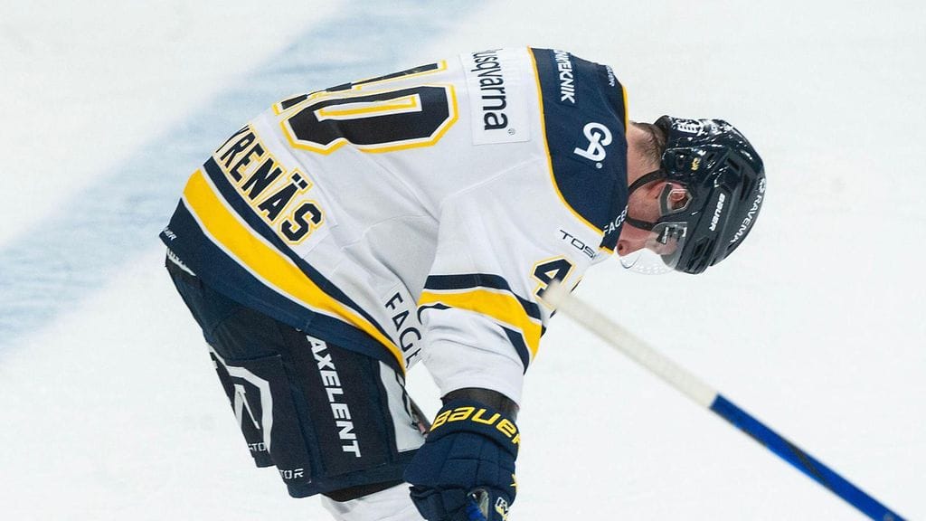 HV71:n Oskar Stål Lyrenäs arkistokuvassa.