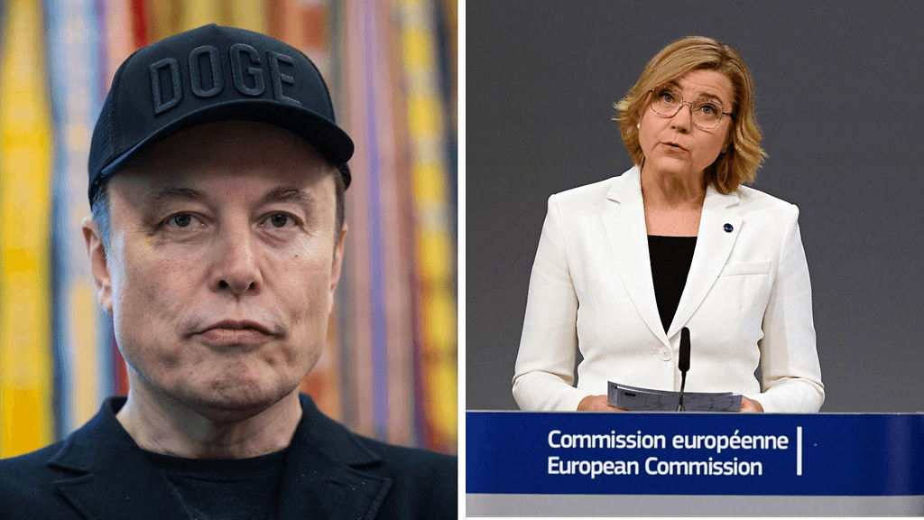 Miljardööri Elon Musk kiukuttelsi EU-komissaari Henna Virkkuselle X:n saamista sakoista.