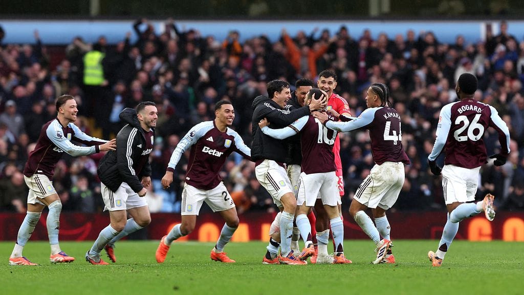 Aston Villa kaatoi Arsenalin.