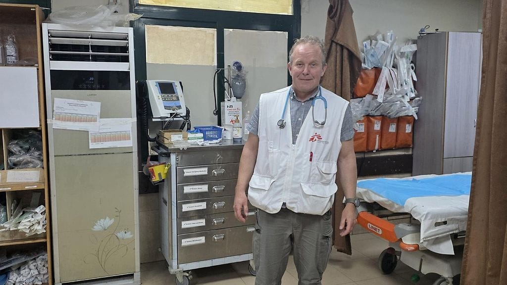 Gaza on akuuttilääkäri Mikko Linnulle neljäs työkomennus Lääkärit Ilman Rajoja -järjestön kautta.