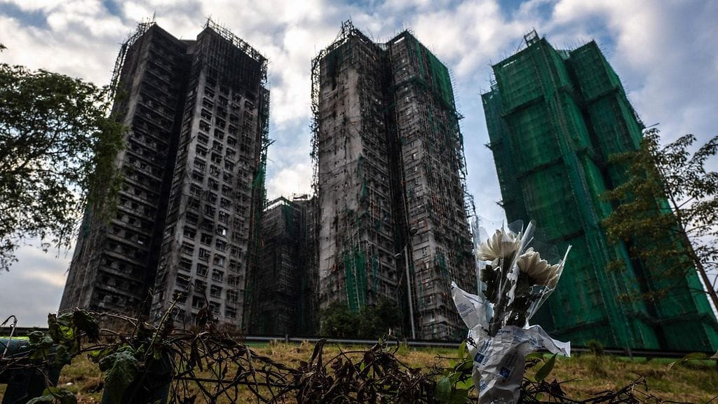 Hongkong tulipalo talo