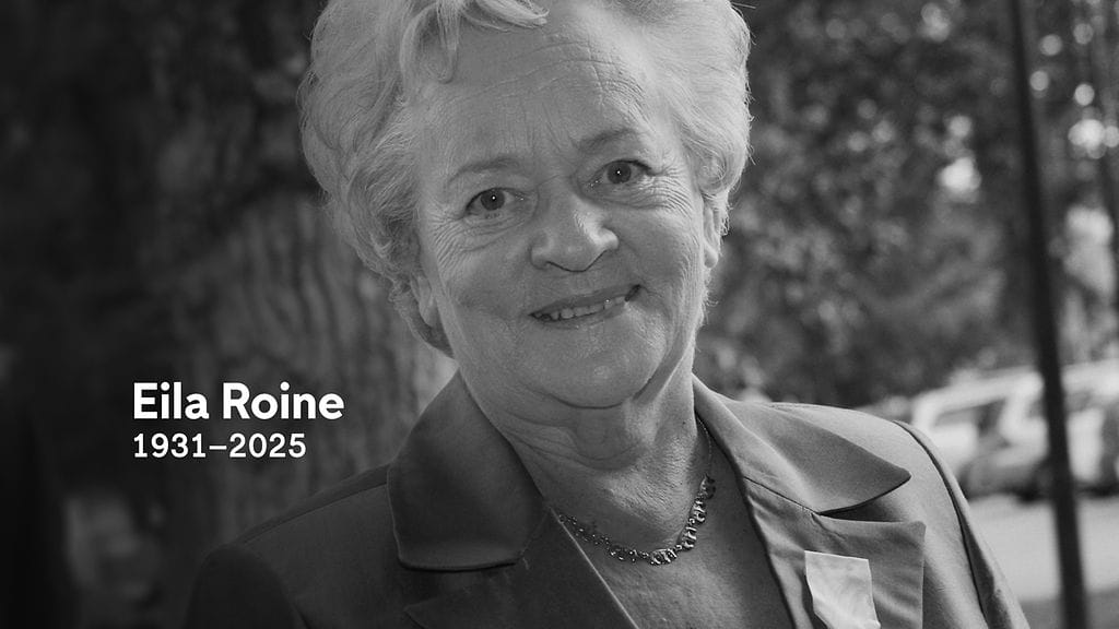 Eila Roine kuollut 94-vuotiaana.