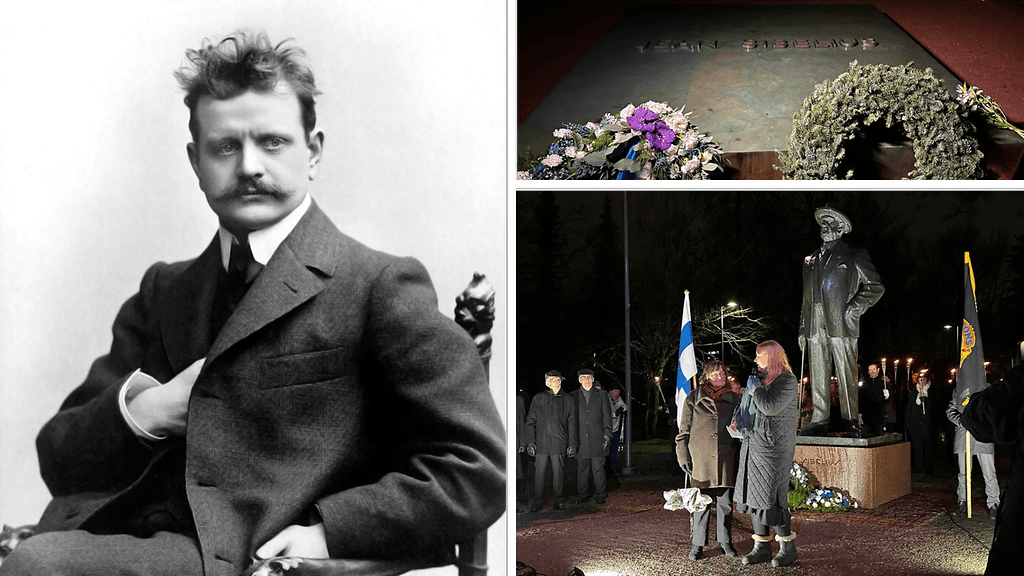 Jean Sibeliuksen 160-vuotissyntymäpäivää on juhlittu näyttävästi Järvenpäässä. Lisää aiheesta Seitsemän uutisissa.