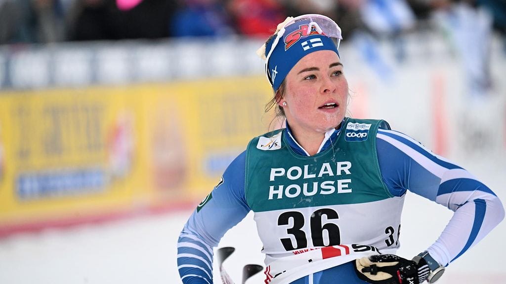 Krista Pärmäkoskella on korona.