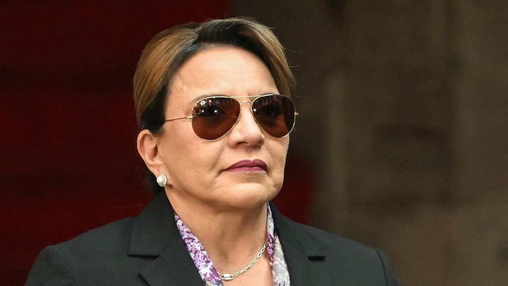 Hondurasin presidentti Xiomara Castro kuvattuna marraskuun lopussa.