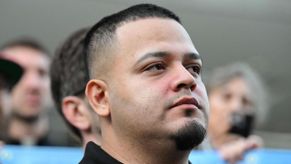 Kilmar Abrego Garcia on ensin karkotettu, sitten pidätetty ja nyt vapautettu. Kuvassa Abrego Garcia elokuussa 2025.