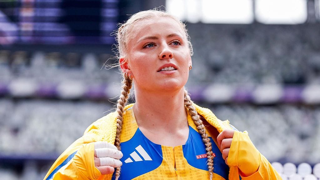 Axelina Johansson työnsi Ruotsin ennätyksen.