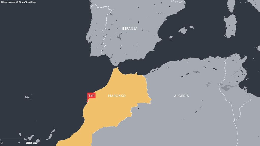 OMA marokko äkkitulvat kartta