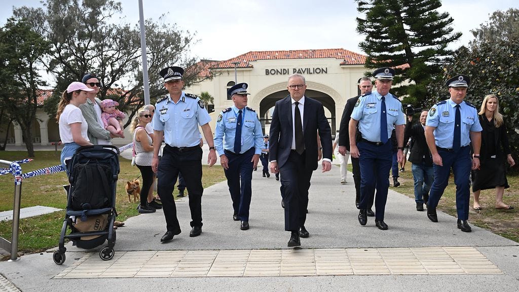 AOP Bondi beachin isku, australian pääministeri Anthony Albanese