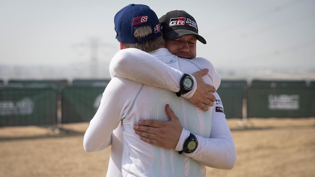 Kalle Rovanperä ja Jonne Halttunen.