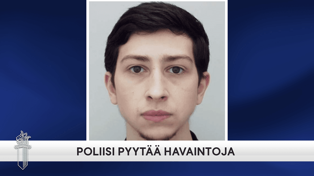 Poliisi pyytää havaintoja 22-vuotiaasta miehestä