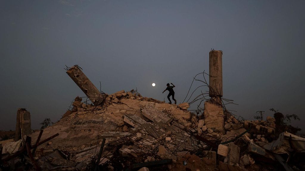 Kuvituskuva Nuseiratin pakolaisleiriltä Gazan kaistalta joulukuussa 2025.