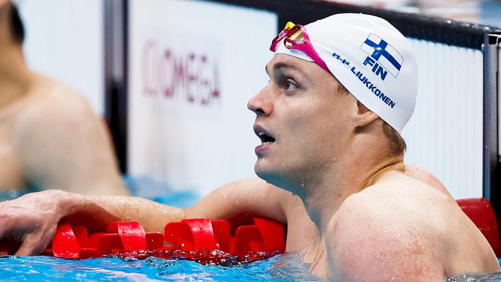 Ari-Pekka Liukkonen päätti kilpauintiuransa SM-pronssiin. Mitali oli Liukkoselle uran 200:s.