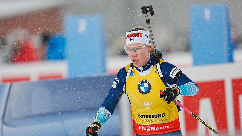 Suvi Minkkisellä oli vaikea kisa Ranskan Annecyssä.