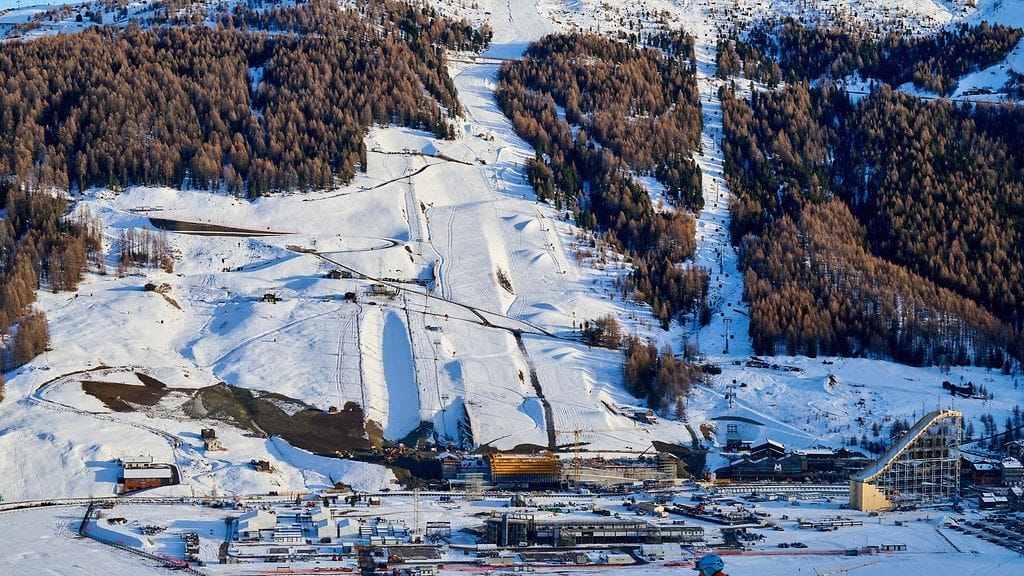 Livignon olympiavalmistelut ovat vielä pahasti kesken.