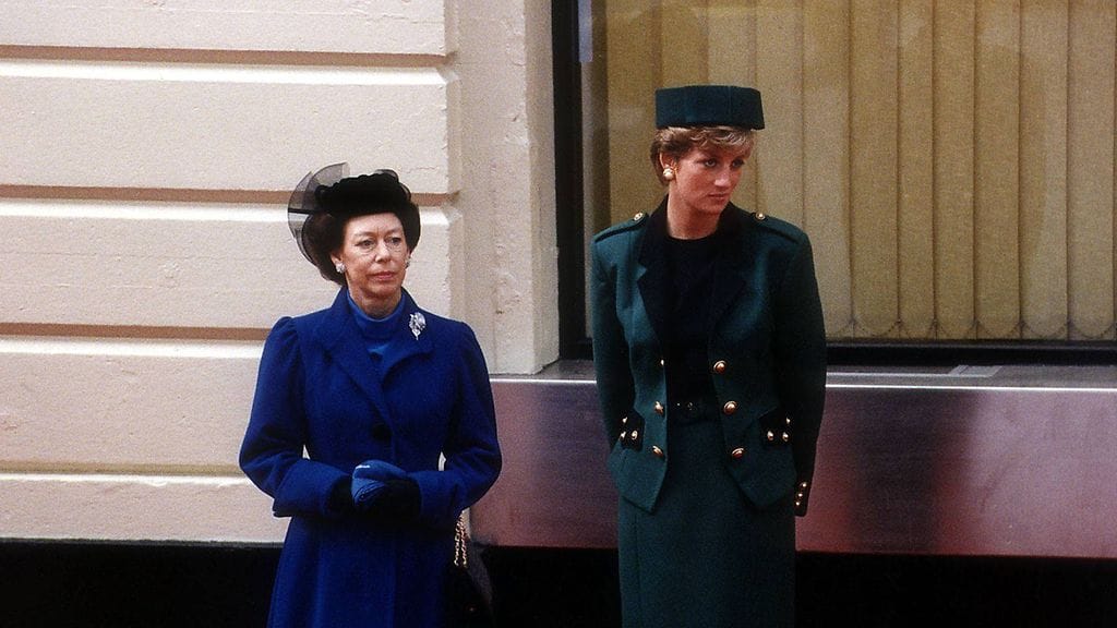 Prinsessa Margaret suuttui verisesti prinsessa Dianalle – ja toimi jopa kuningatar Elisabetia vastaan kuninkaallisen hautajaisissa