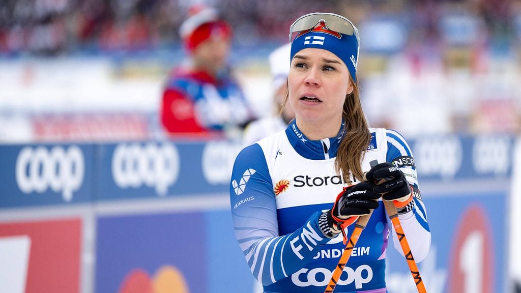 Jasmi Joensuu on Suomen menestystoivoja Tour de Skillä. Kuva kevään 2025 MM-kisoista.