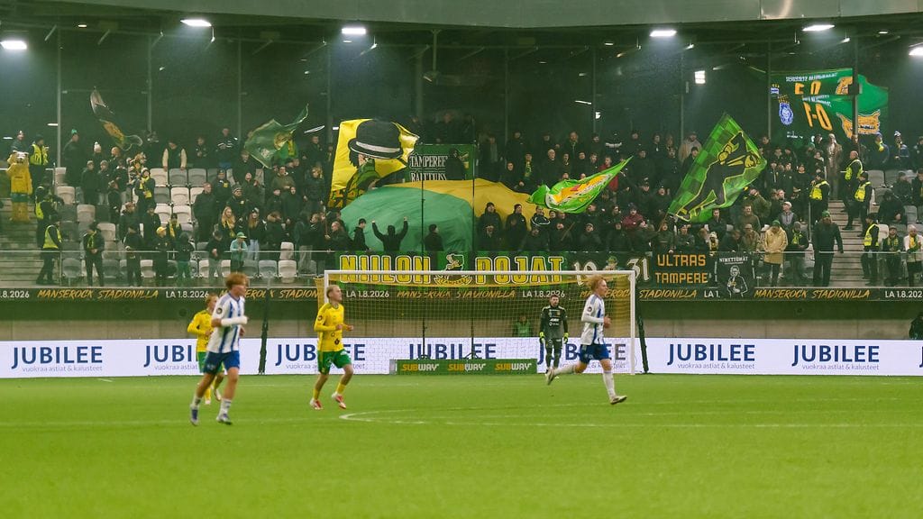 Kuvituskuva Tammelan stadionilta.