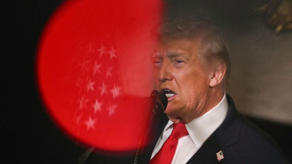 Yhdysvaltain presidentti Donald Trump.