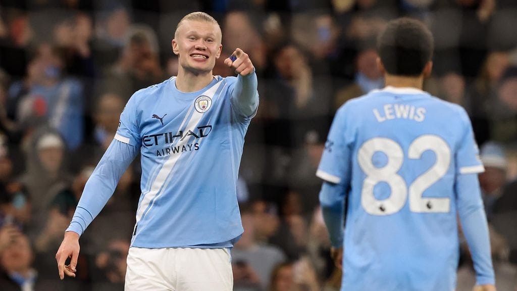 Erling Haaland piikitteli kuvallaan.