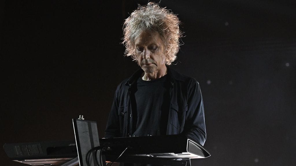 The Curen kitaristi ja kosketinsoittaja Perry Bamonte
1. heinäkuuta 2023.