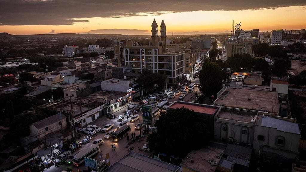 Somalimaan pääkaupunki Hargeisa marraskuussa 2024.