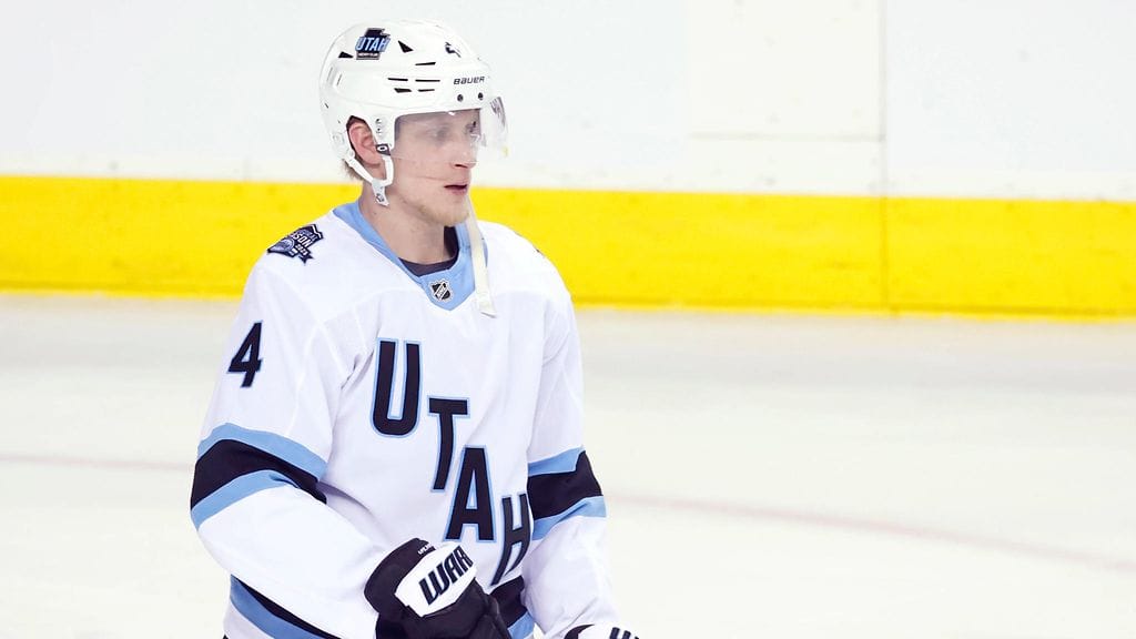 Utah Mammothin sopimuspuolustaja Juuso Välimäki ei ole tällä kaudella pelannut.