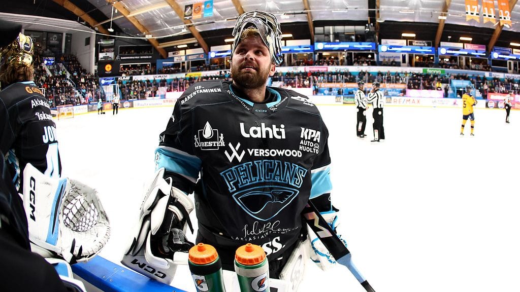 Patrik Bartosak ei ole Pelicansin kokoonpanossa tiistain Jukurit-ottelussa.