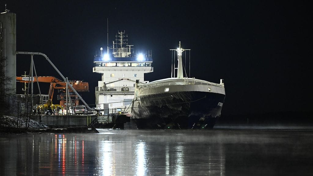 Fitburg Kvantvikin satamassa keskiviikkoillalla.